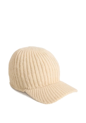 Woolrich ribbed baseball cap - Neutrals