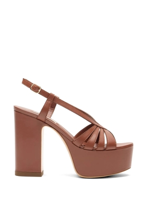 Casadei Elsa platform sandals - Brown