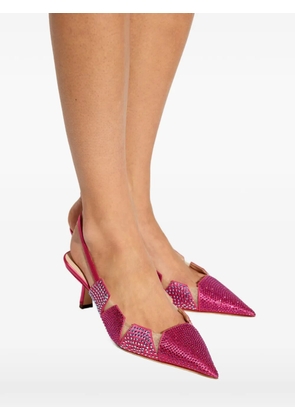 Rodo embellished heeled pumps - Pink
