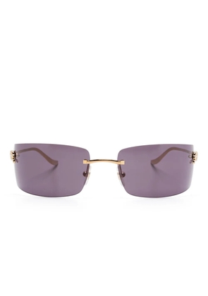 Cartier Eyewear Panthère sunglasses - Black