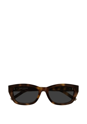 Saint Laurent Eyewear square-frame sunglasses - Brown