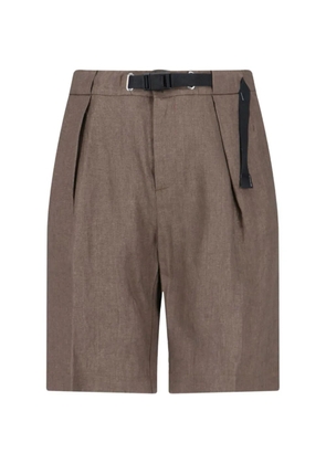 White Sand belt trousers - Brown