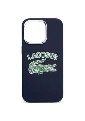 Lacoste logo iPhone 16 Pro phone case - Blue