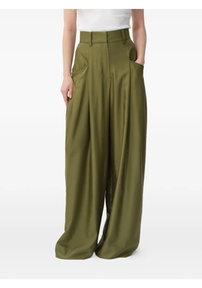 CONCEPTO Wild palazzo pants - Green