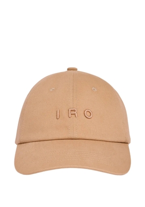IRO embroidered baseball cap - Neutrals