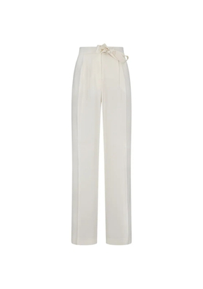 Herno bow-detail trousers - Neutrals