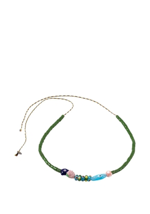 Sorbet Island mixed beaded bracelet - Green