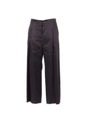 Max Mara pleated trousers - Black