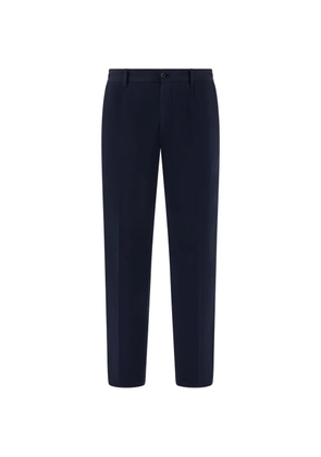 Boggi Milano logo-detail trousers - Blue