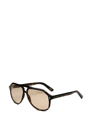 Chimi Sally pilot-frame sunglasses - Brown