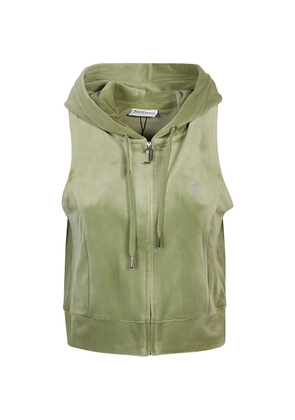 Juicy Couture Gilly logo gilet - Green