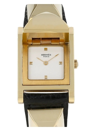 Hermès Pre-Owned 1990s Médor 23mm watch - White