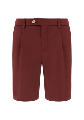 Boggi Milano dart-detail shorts - Red