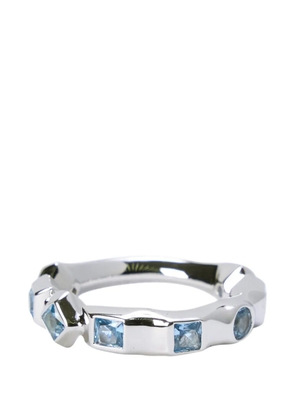 SWEETLIMEJUICE Gem-Mosaic ring - Silver