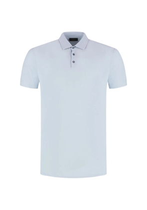 Zanone button short-sleeve polo shirt - Blue