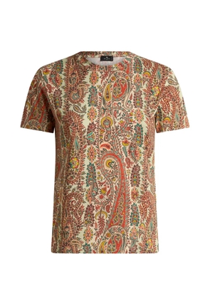 ETRO paisley T-shirt - Neutrals