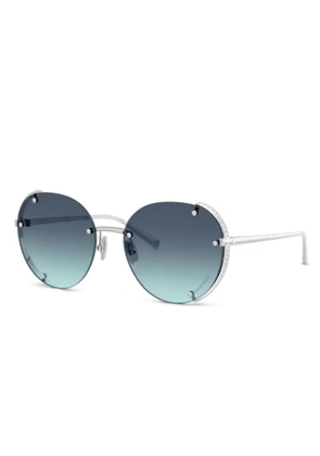 Tiffany & Co Eyewear round sunglasses - Silver