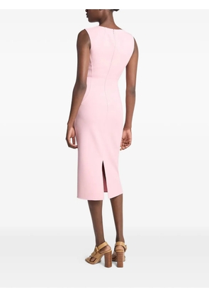 Michael Kors Collection V-neck sheath dress - Pink