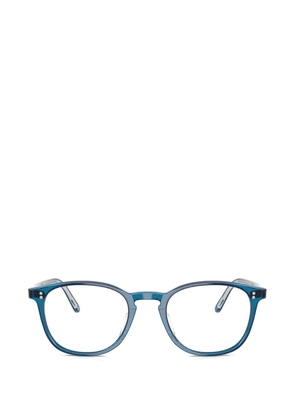 Oliver Peoples Finley square-frame glasses - Blue