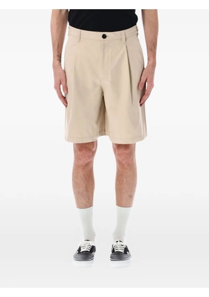 Obey Dean pleated shorts - Neutrals