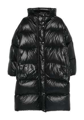 Jil Sander hooded puffer coat - Black