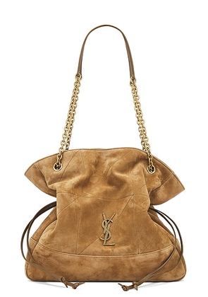 Saint Laurent Jamie 4.3 Shopping Bag in Golden Leaf - Brown. Size all.