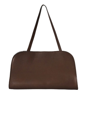 The Row Peggy Clutch Bag in Deep Brown ANS - Brown. Size all.