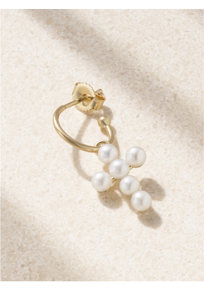 Mizuki - 14-karat Gold Pearl Single Earring - One size