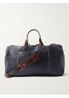 Bleu de Chauffe - Full-Grain Leather Holdall - Men - Blue