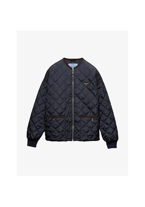 Womens Prada Quilted Lightweight Re-Nylon Jacket