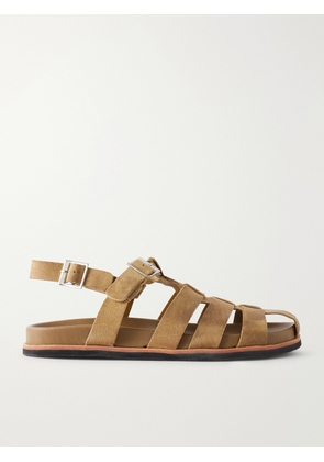 Grenson - Quinton Suede Fisherman Sandals - Men - Brown - UK 6