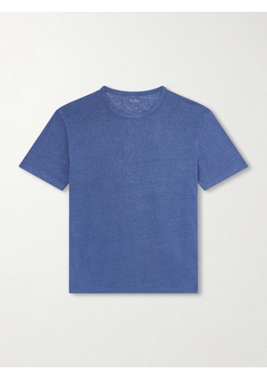 Hartford - Linen-Jersey T-Shirt - Men - Blue - S