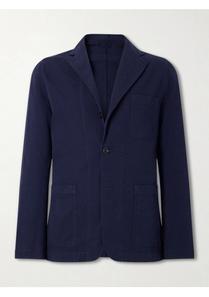 Hartford - Julian Textured Cotton Blazer - Men - Blue - IT 46