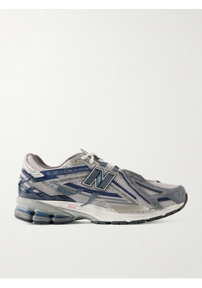 New Balance - 1906 Tech Explosion Rubber and Suede-Trimmed Mesh Sneakers - Men - Blue - UK Men's 6.5
