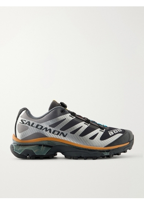 Salomon - XT-4 Rubber-Trimmed Mesh Sneakers - Men - Gray - UK 7