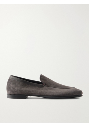 John Lobb - Tyne II Suede Loafers - Men - Gray - UK 7