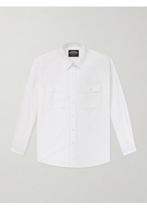 FrizmWORKS - Typewriter Cotton Shirt - Men - Neutrals - S