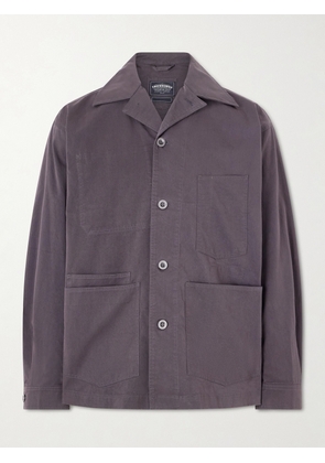 FrizmWORKS - Relaxed Coverall Cotton-Blend Twill Blouson Jacket - Men - Gray - S