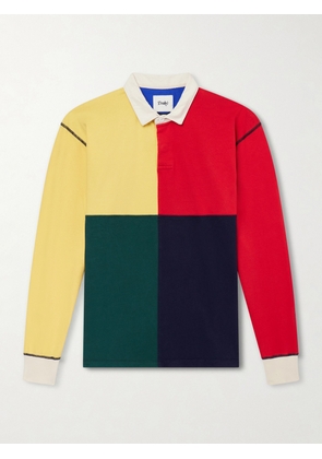 Drake's - Colour-Block Cotton-Jersey Rugby Shirt - Men - Multi - S