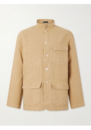 Drake's - Linen-Canvas Jacket - Men - Neutrals - UK/US 38