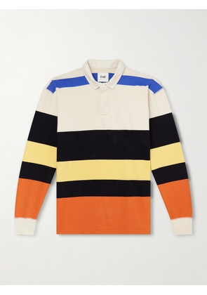 Drake's - Striped Cotton-Jersey Rugby Shirt - Men - Multi - XS