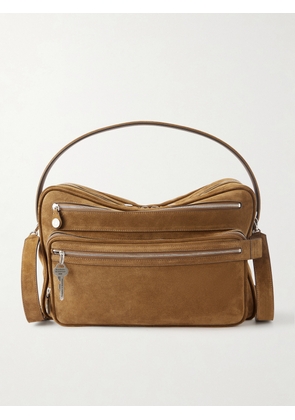 Acne Studios - Camero Camera Suede Messenger Bag - Men - Brown