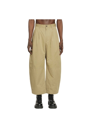 Curved Cotton Linen Chinos