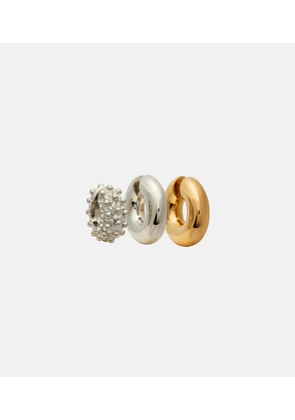 Rabanne Set of 3 ear cuffs