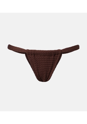 Montce Sandra crochet bikini bottoms
