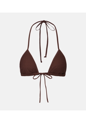 Montce Emma crochet bikini top