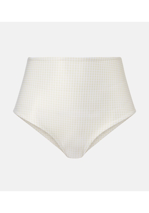 Faithfull Reyes gingham bikini bottoms