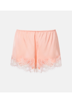 Faithfull Norden scalloped shorts