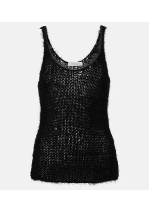 Gabriela Hearst Nur open-knit silk and cashmere tank top