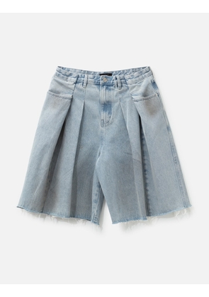 Tuck Bermuda Shorts